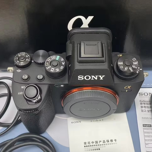 A1 DSLR Camera Professional Edition 50.1MP CMOS Sensor 8K Video Fixed Focus Image Stabilization Rechargeable Battery 2-3"
