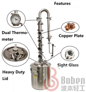 Equipo de destilación de <span class=keywords><strong>alcohol</strong></span> para el hogar, kit de l de <span class=keywords><strong>alcohol</strong></span> para uso doméstico, 100L - Product Image 4