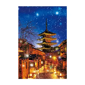 Kerststal Foto 'S Muur Kunst Decor Stereo Olie Decoratieve Lijst Fotolijsten Nieuwjaar Kerst Canvas Diamond Painting