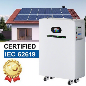 แบตเตอรี่ LiFePO4 สำหรับใช้ในบ้านแบบไฮบริด 10kWh/20kWh ติดผนัง ระบบจัดการแบตเตอรี่อัจฉริยะ (BMS) รองรับการสื่อสาร CAN ป้องกันน้ำและฝุ่นระดับ IP54 รับประกัน 10 ปี - Product Image 1