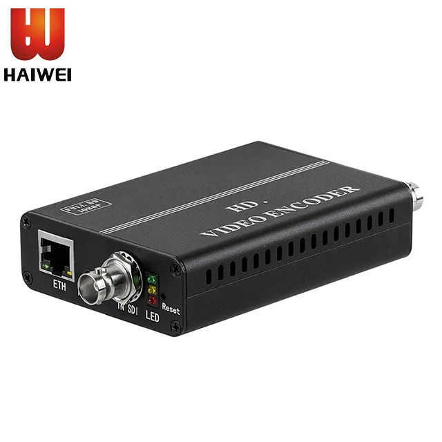 Encoder de streaming hd sdi, h8114, 1080p, sdi para ip, encoder, rtmp, rtsp, rtmps, para transmissão ao vivo