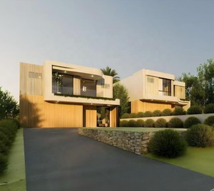 Kit Villa Prefabbricata Contemporanea a Risparmio Energetico in Acciaio Leggero Stile Caraibico per Appartamenti, <span class=keywords><strong>Hotel</strong></span> <span class=keywords><strong>di</strong></span> <span class=keywords><strong>Lusso</strong></span> e Resort - Product Image 4