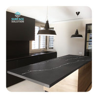 Fabrikpreis Kunststein 12mm Rein & Modifiziert Massivoberfläche Massivweiß Küche & Bad Umweltfreundliche Langlebige Arbeitsplatte