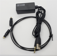 D15 192KHZ DAC convertisseur Audio coaxial à Fiber optique numérique vers analogique adaptateur de décodeur USB 3.5mm pour décodeur Smart TV HiFi