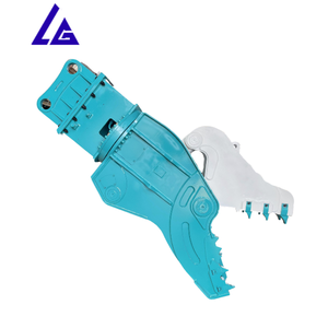 Pulvérisateur hydraulique rotatif certifié CE avec une grande ouverture de mâchoire pour la démolition de fondations de ponts et de structures en béton - Product Image 3