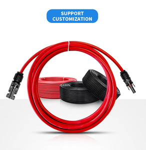 Câble d'extension solaire 2,5/4/6 mm² avec connecteur <span class=keywords><strong>MC4</strong></span>, câbles d'alimentation, câble de panneau solaire avec conducteur en cuivre pour centrales solaires - Product Image 5