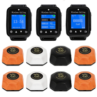 Système d'appel avec pagers étanches, bouton d'appel avec récepteur distant, bracelet vibrant, bouton d'appel de bureau