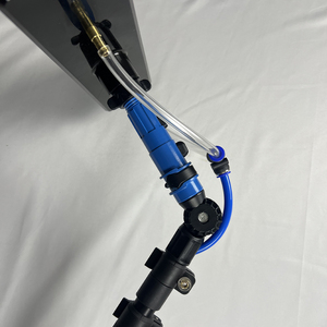 Qiyun 15FT /4.6m Telescopic Aluminum Water Fed Pole Set Metal <strong>Window</strong> Cleaning Equipment and Solar Panels Cleaning <strong>Kit</strong> - Product Image 4