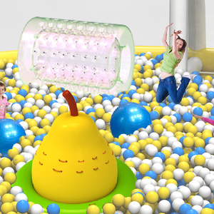 Commercio all'ingrosso eco-friendly in plastica per <span class=keywords><strong>bambini</strong></span> <span class=keywords><strong>palline</strong></span> da gioco colorate giocattolo gonfiabile per Ocean Ball Pit - Product Image 3