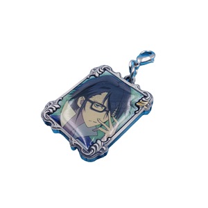 Custom Epoxy Metal Pendant <b>Anime</b> <b>Keychain</b> 35mm Antique Silver Zinc Alloy Printing Electroplating Business Gift Promotion - Product Image 5