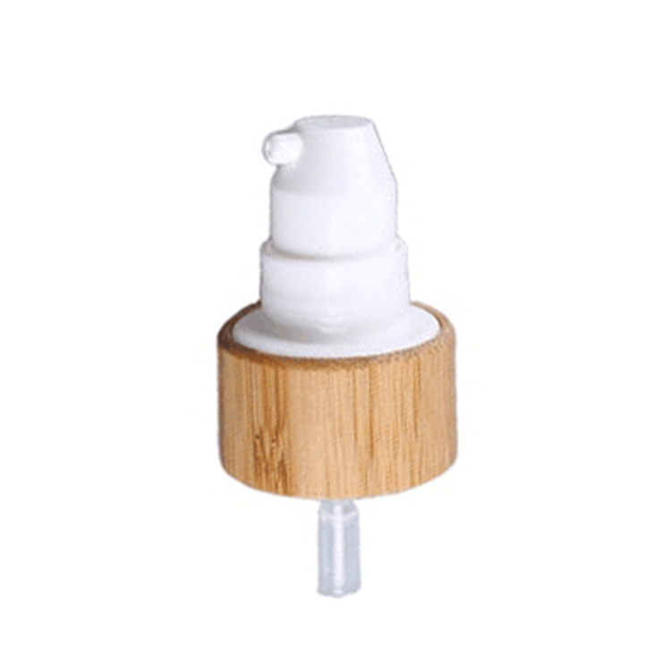 Factory wholesale OEM ODM 0.25cc 20-410 24-410 custom bamboo treatment liquid cream lotion pump