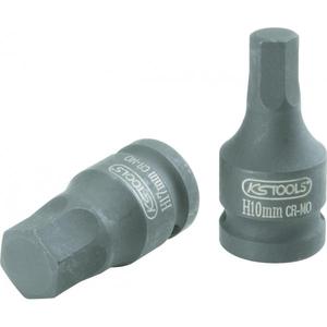KS TOOLS - 911.0984 1/2'' <b>Impact</b> bit <b>socket</b>, hexagon - EAN 4042146727539 <b>IMPACT</b> <b>SOCKETS</b> AND ACCESSORIES - Product Image 1
