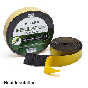 CF-FLEX materiali insonorizzanti NBR + autoadesivo con nastro di rinforzo nastro isolante materiale ausiliario - Product Image 1