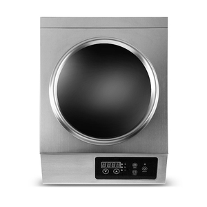 Cuisinière à induction professionnelle 3500W pour wok chinois, brûleur unique avec capteur tactile concave pour cuisines, compatible OEM/ODM AM-CD113W (semi-rétractable) - Product Image 5