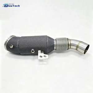 ท่อดาวน์ไปป์ประสิทธิภาพสูงสำหรับ BMW G20 M340i G22 M440i B58 3.0T  สแตนเลสสตีล ติดตั้งง่ายแบบ Direct Bolt-on พร้อมแผ่นกันความร้อน - Product Image 1