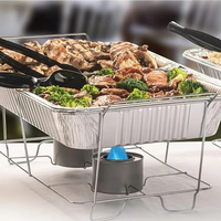 Nouveautés : Gel combustible pour réchauds de buffet, brûleurs à gel pour réchauds de buffet, canettes de combustible pour réchauds de buffet, durée de combustion de 3 heures, pour la restauration hôtelière