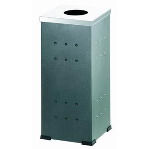 Papelera Quadrata in Acciaio Inox 2205 G per Rifiuti - Product Image 1