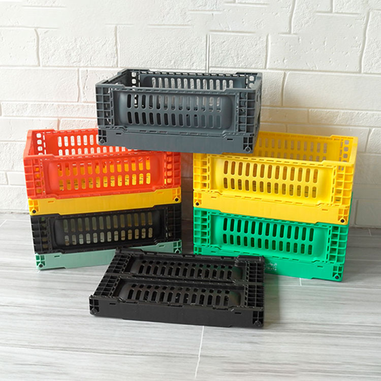 Лидер продаж, Домашний Органайзер для всякой всячины, складной пластиковый ящик небольшого размера, складная корзина для хранения