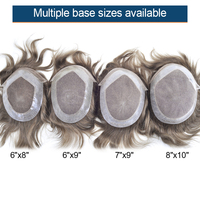 Perruque en cheveux naturels Newtimes Hair Wholesale Lace avec PU transparent pour hommes, système de toupet Lace Front, fournisseur Newtimes