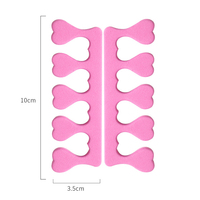 Kit de vernis à ongles en gel réutilisable TAMAX NAK018, 10 clips, 2 pousse-cuticules en acier inoxydable, 1 flacon de nettoyant anti-poussière, 2 tampons pour les orteils