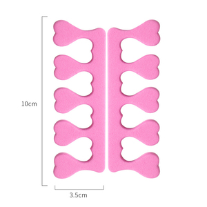 Kit de vernis à ongles en gel réutilisable TAMAX NAK018, 10 clips, <span class=keywords><strong>2</strong></span> pousse-cuticules en acier inoxydable, 1 flacon de nettoyant anti-poussière, <span class=keywords><strong>2</strong></span> tampons pour les orteils - Product Image 3