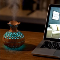 Mini humidificateur d'air portable USB pour bureau, chambre et maison, avec lampe décorative en forme de petite fleur et fonction de brume d'eau H2O
