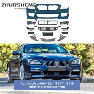 Kit de Parachoques Delantero Modificado MTech y Kit de Protección Lateral Trasera Grande para Serie 6 F06 F13, Nuevo, Marca ZS-6 - Product Image 3