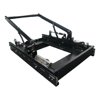 Accessoires 4x4 NZ, glissières de réfrigérateur universelles 4x4, boîte de congélation 40L 60L, glissière de réfrigérateur rabattable avec poignée