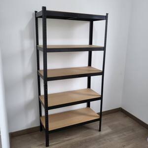 5 Layer Steel Heavy Duty Boltless Metal Adjustable Storage Racks with Powder Coated Finish for Garage <strong>Shelving</strong> - Product Image 2