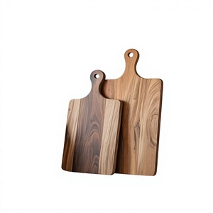 Natural Grain Wooden Chopping <b>Board</b> with Handles – Durable Kitchen Prep, Cheese & Charcuterie Serving <b>Board</b> - Product Image 1