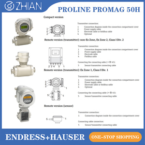เครื่องวัดอัตราการไหลแบบสุขภัณฑ์ Endress Hauser E+H Promag 50H ของแท้ 100% สำหรับเบียร์ ไวน์ นม ยา มีสินค้าในสต็อก - Product Image 1