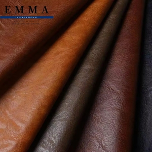 Nhà Máy Trực Tiếp Bền 1.2Mm Retro Mô Hình Dập Nổi Mềm PVC Da Chải Dưới Vải Cặp Túi Điện Thoại Di Động Trường Hợp Sofa - Product Image 4