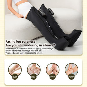 Alat pijat kaki elektrik, mengurangi nyeri, meningkatkan sirkulasi darah cocok untuk pemulihan latihan, sepatu bot kompresi medis - Product Image 4