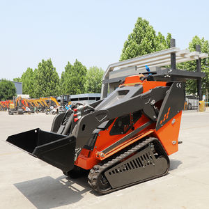 משלוח חינם מיני מעמיס זחלי 25 כוחות סוס Euro5/CE דיזל יצרן מנוע קובוטה מעמיס זחלי - Product Image 4