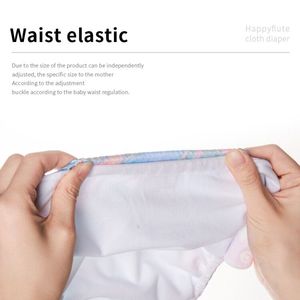 Happyflute Lot de 4 <span class=keywords><strong>couches</strong></span> <span class=keywords><strong>lavables</strong></span> en tissu suédé réutilisables pour bébé, <span class=keywords><strong>couches</strong></span> en tissu pour bébé en gros - Product Image 2