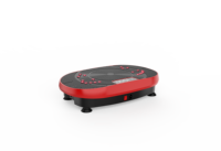 Plateforme vibrante d'exercice physique avec lumière rouge, appareil d'exercice à usage domestique, écran LED 1-99