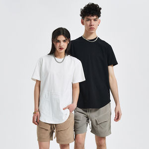 Alta calidad 250 Gsm 100% algodón Unisex camisetas Vintage de gran tamaño para hombres logotipo personalizado bordado ácido lavado fabricado - Product Image 4