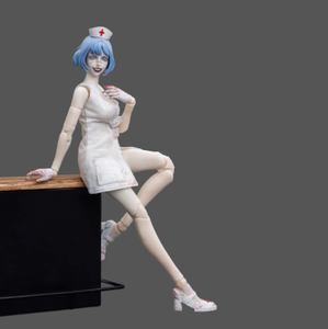 Figurine d'action LEVEL9 Club Chaos Frontline Series Diablo Doctor & Crazy Nurse PVC 1:12 Tide Playing - Product Image 4