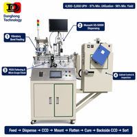 Machine automatique de montage de film arrière pour inducteurs CMS avec distribution de colle, inspection CCD et ligne de cuisson pour inducteurs 2016 2520