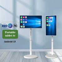 Tablette Android à grand écran de 22 pouces, rotative, série Smart TV d'apprentissage, tactile, mobile, meilleur ami, qualité électronique