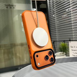 Coque de téléphone antichoc en TPU et PC avec boutons métalliques, compatible avec le chargeur sans fil, pour iPhone 17 16 15 - Product Image 5