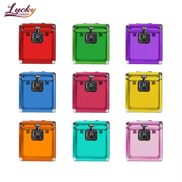 Professional OEM/ODM Clear Acrylic CD/Record/LP Storage Case with Aluminum Frame IP67 Waterproof Customizable Size & Color