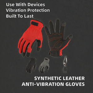 Leather Breathable Flame-Resistant Welding Gloves for Hot Welding and Open Flame Protection - Product Image 2