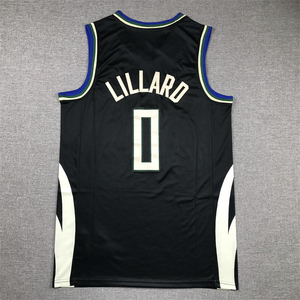 <span class=keywords><strong>Maillot</strong></span> de basket rétro pour homme 2026, cousu, <span class=keywords><strong>Damian</strong></span> <span class=keywords><strong>Lillard</strong></span> Giannis Antetokounmpo, tailles S-2XL - Product Image 2