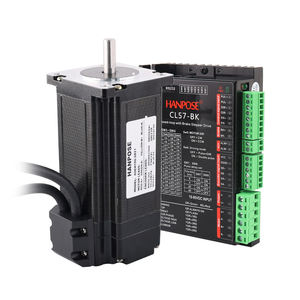 hanpose NEMA24步进电机4.0A 3.5N.<span class=keywords><strong>m</strong></span> 60EH100-0821 + 3D打印机用CL57-BK混合电机60闭环步进电机驱动Ki - Product Image 1