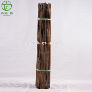 Clôture de jardin et treillis de jardin en fougère naturelle élégante de 6 pieds pour balcons et maisons - Product Image 3