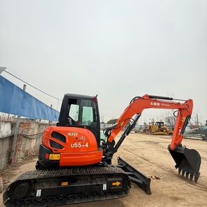 Excavadora Pequeña Kubota U55-4 95% Nueva con Excelente Rendimiento, Excavadora Usada Kubota U55-4, Maquinaria Mini para Movimiento de Tierras en Stock - Product Image 1