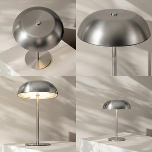 Lampe de table LED 5V avec température de couleur et luminosité réglables, éclairage rechargeable par USB avec batterie Li pour la chambre/le bureau/la décoration de la maison - Product Image 4