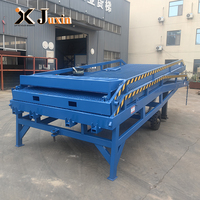 Rampe de chargement mobile robuste pour entrepôt, camion, remorque, conteneur, équipement de manutention de marchandises, certifiée CE, directement de l'usine