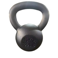 Pesa Rusa de Hierro Fundido para Entrenamiento de Fuerza y Cardio en Casa, de 4 kg a 40 kg